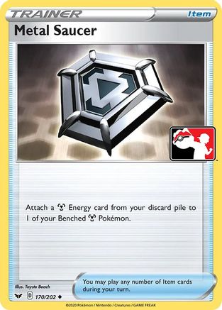 Metal Saucer/202  - Holofoil Prize Pack Series Cards - Uncommon