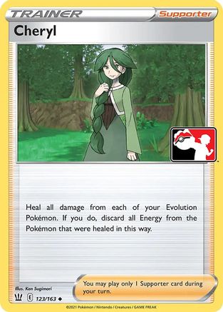 Cheryl 123/163  - Holofoil Prize Pack Series Cards - Uncommon