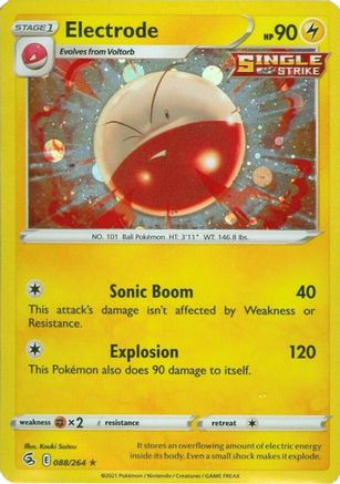 Electrode (Cosmos Holo) 088/264  - Holofoil Miscellaneous Cards & Products - Rare