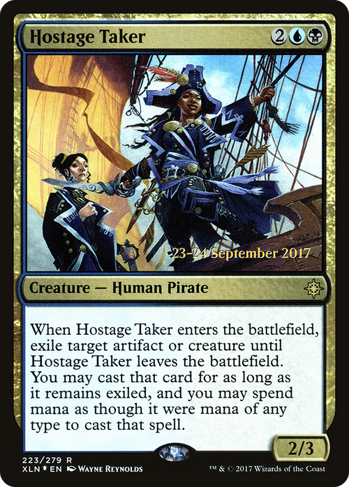 Hostage Taker (PRE-223S) - Ixalan Promos Foil