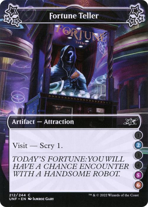 Fortune Teller (2-5-6) (UNF-212) - Unfinity Foil