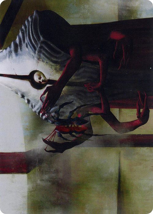 Vivisection Evangelist // Vivisection Evangelist (AONE-054) - Phyrexia: All Will Be One Art Series (Borderless)