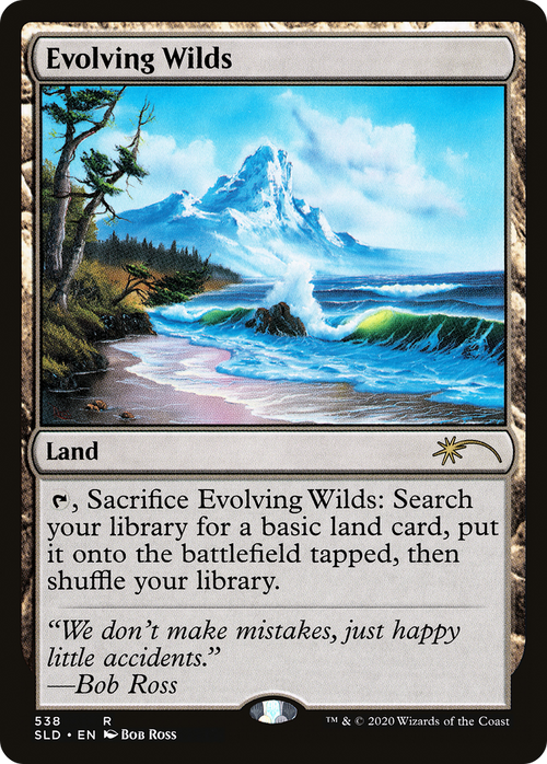 Evolving Wilds (Bob Ross) (SLD-538) - Secret Lair Drop Foil