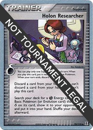 Holon Researcher - 2007 (Jun Hasebe) 095  World Championship Decks - Uncommon