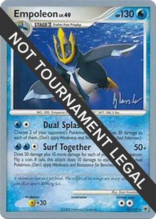 Empoleon - 2008 (Dylan Lefavour) 017  World Championship Decks - Rare