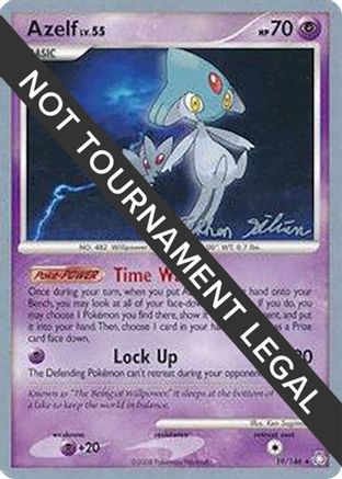 Azelf - 2009 (Stephen Silvestro) 019  World Championship Decks - Rare