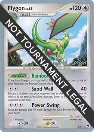 Flygon - 2009 (David Cohen) 005  World Championship Decks - Rare