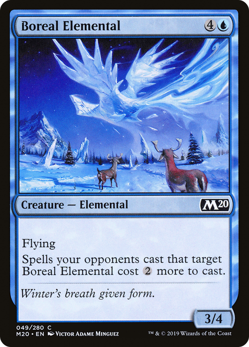Boreal Elemental (M20-049) - Core Set 2020