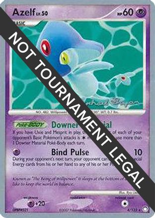 Azelf (4) (4) - 2010  004  World Championship Decks - Rare