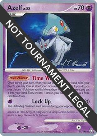 Azelf - 2010 (Michael Pramawat) 019  World Championship Decks - Rare