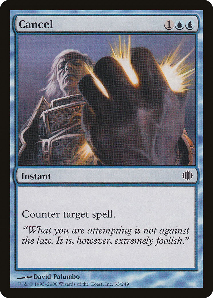 Cancel (ALA-033) - Shards of Alara Foil