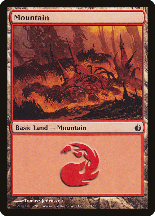 Mountain (152) (MBS-152) - Mirrodin Besieged