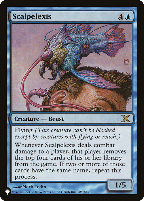 Scalpelexis (LIST-105/383) - The List