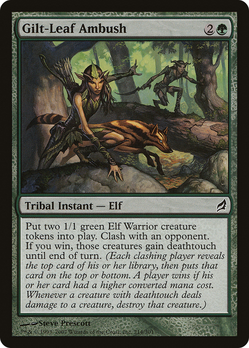 Gilt-Leaf Ambush (LRW-214) - Lorwyn
