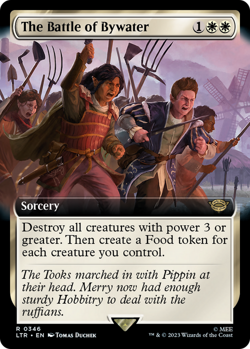 The Battle of Bywater (Extended Art) (LTR-346) - The Lord of the Rings: Tales of Middle-earth: (Extended Art)