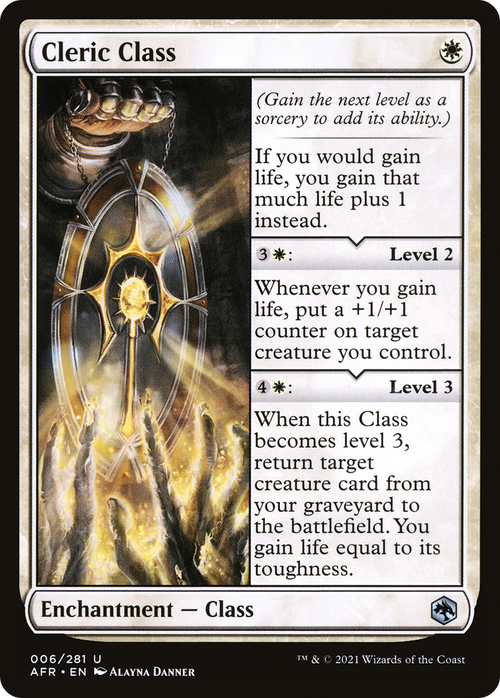 Cleric Class (AFR-006) - Adventures in the Forgotten Realms Foil