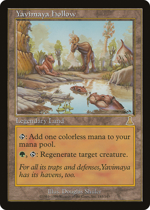 Yavimaya Hollow (UDS-143) - Urza's Destiny