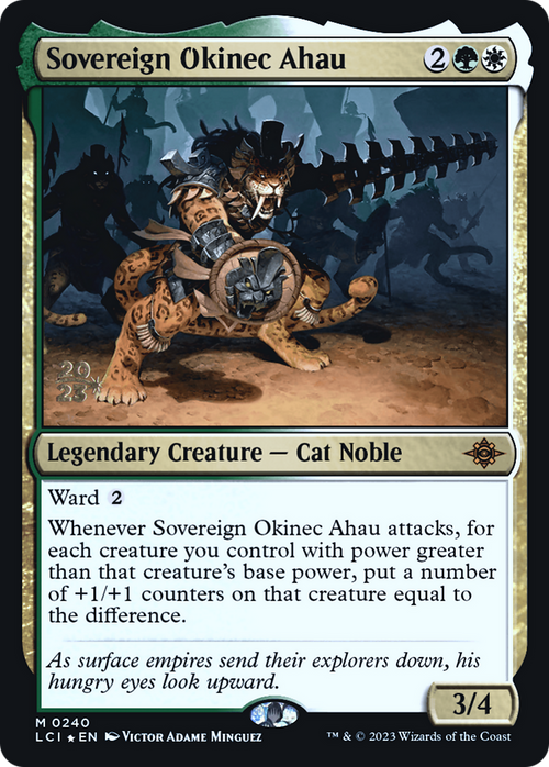 Sovereign Okinec Ahau (PRE-240) - The Lost Caverns of Ixalan Promos Foil