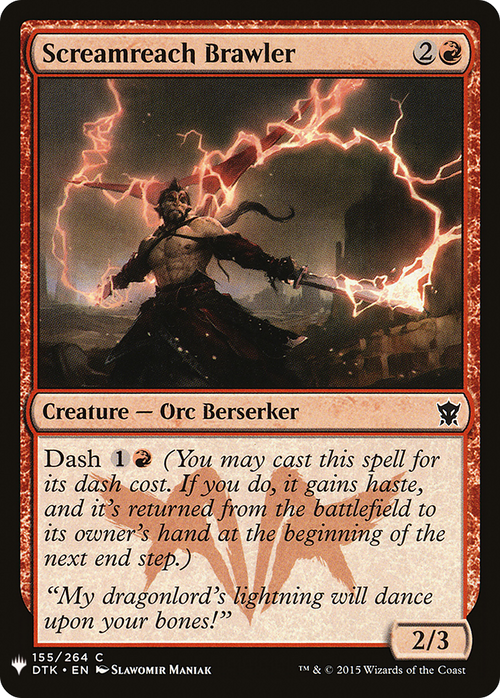 Screamreach Brawler (LIST-DTK-155) - The List