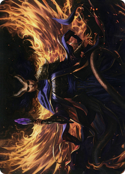 Farideh, Devil's Chosen // Farideh, Devil's Chosen (AAFR-032) - Adventures in the Forgotten Realms Art Series (Borderless)