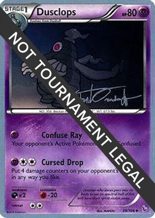 Dusclops - 2014 (Trent Orndorff) 039  World Championship Decks - Uncommon