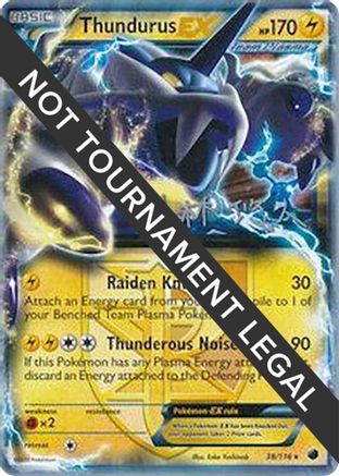 Thundurus EX - 2014 (Haruto Kobayashi) 038/116  World Championship Decks - Ultra Rare
