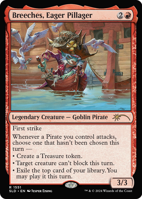 Breeches, Eager Pillager (SLD-1551) - Secret Lair Drop Foil