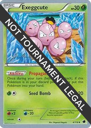 Exeggcute - 2015 (Jacob Van Wagner) 004  World Championship Decks - Common