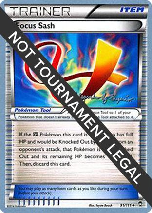 Focus Sash - 2015 (Alejandro Ng-Guzman) 091  World Championship Decks - Uncommon