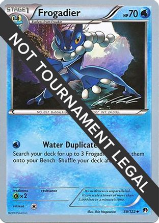 Frogadier - 2016 (Cody Walinski) 039  World Championship Decks - Uncommon