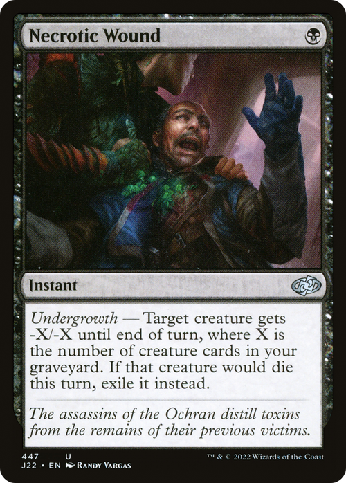 Necrotic Wound (J22-447) - Jumpstart 2022