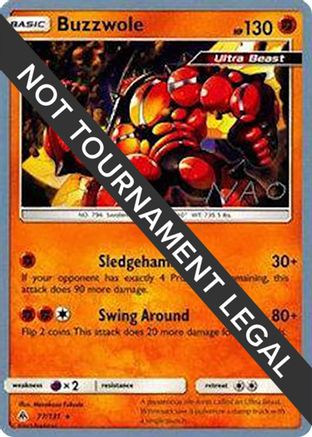 Buzzwole - 2018 (Naohito Inoue) 077  World Championship Decks - Rare