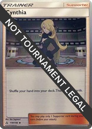 Cynthia - 2018 (Robin Schulz) 119  World Championship Decks - Uncommon