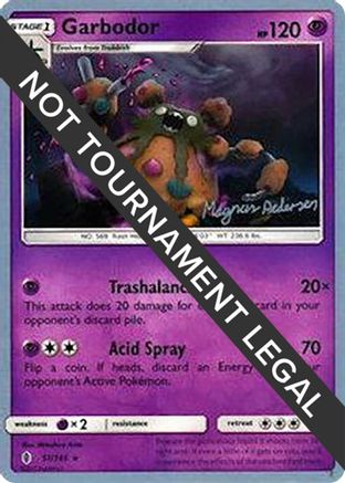 Garbodor (51) (51) - 2018  051  World Championship Decks - Rare