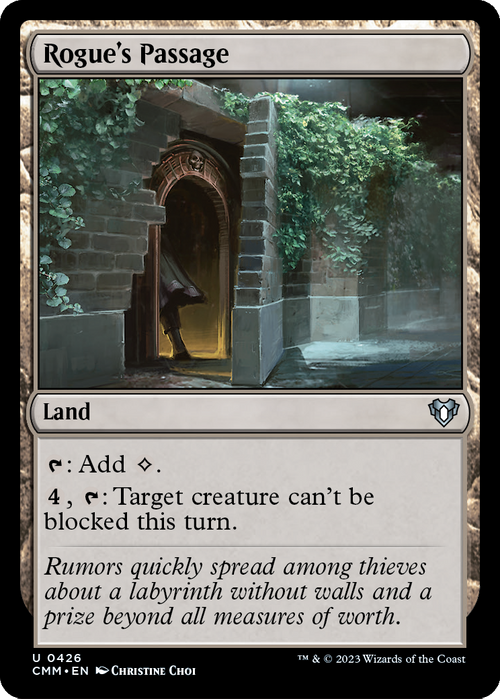 Rogue's Passage (CMM-426) - Commander Masters Foil
