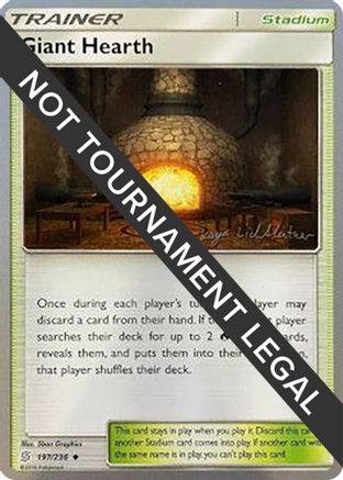 Giant Hearth - 2019 (Kaya Lichtleitner) 197  World Championship Decks - Uncommon