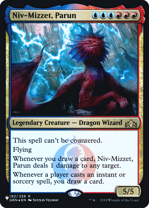 Niv-Mizzet, Parun (LIST-192) - The List Foil