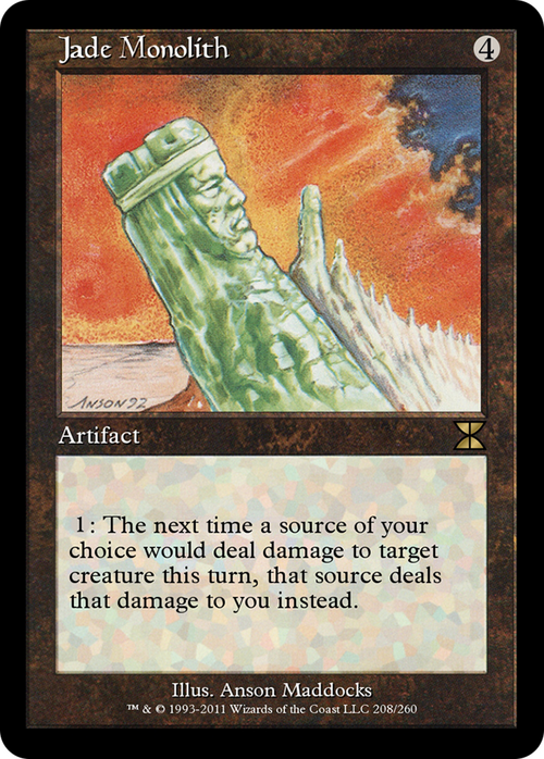 Jade Monolith (ME4-208) - Masters Edition IV Foil