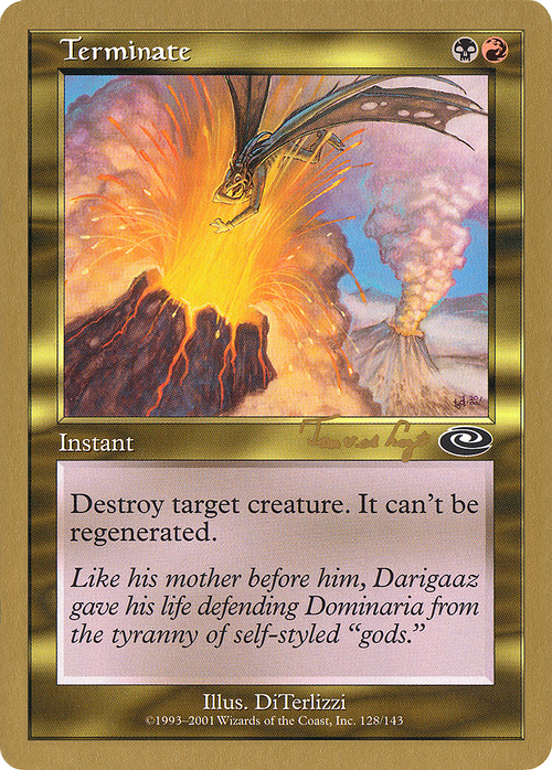 Terminate - 2001 Tom van de Logt (PLS) (WCD-) - World Championship Decks 2001