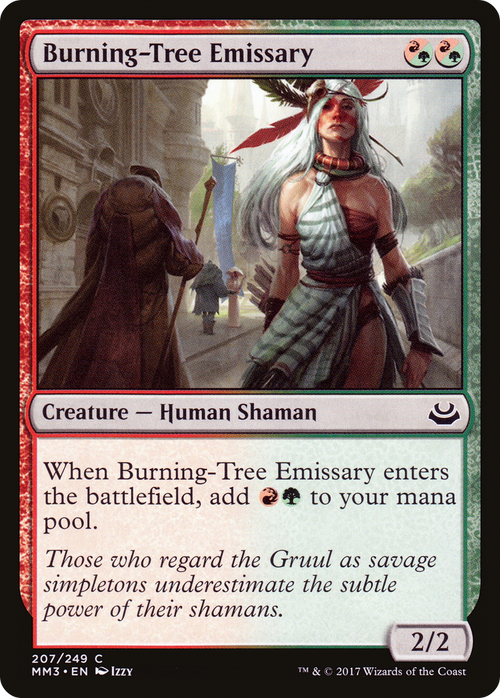 Burning-Tree Emissary (MM3-207) - Modern Masters 2017 Foil