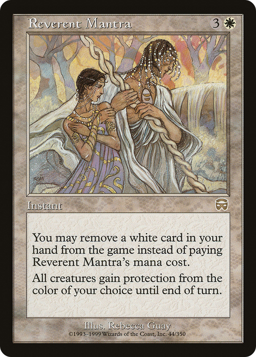 Reverent Mantra (MMQ-044) - Mercadian Masques