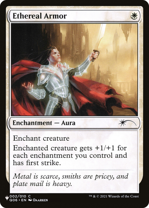 Ethereal Armor (LIST-002/010) - The List