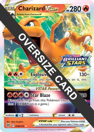Charizard VSTAR  - Holofoil Jumbo Cards - Ultra Rare