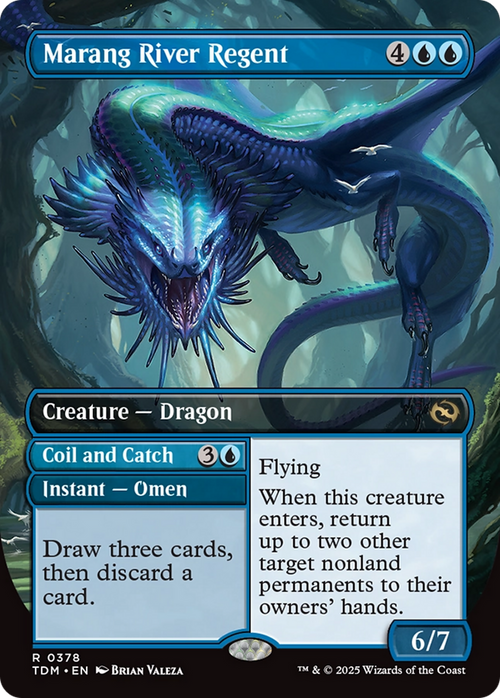 Marang River Regent (Borderless) (TDM-378) - Tarkir: Dragonstorm