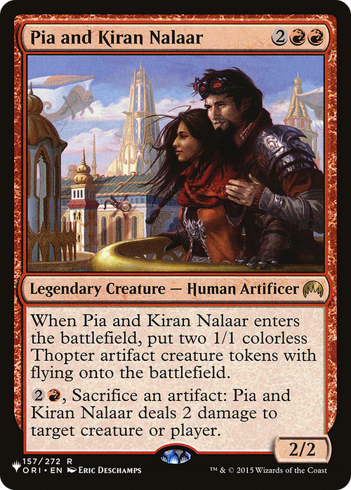 Pia and Kiran Nalaar (LIST-ORI-157) - The List
