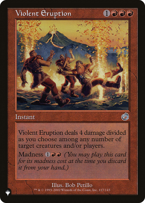 Violent Eruption (LIST-117/143) - The List