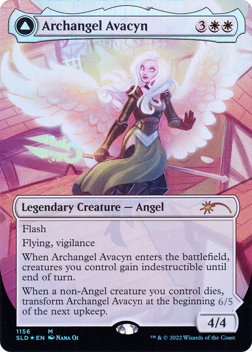Archangel Avacyn (SLD-1156) - Secret Lair Drop (Borderless) Foil