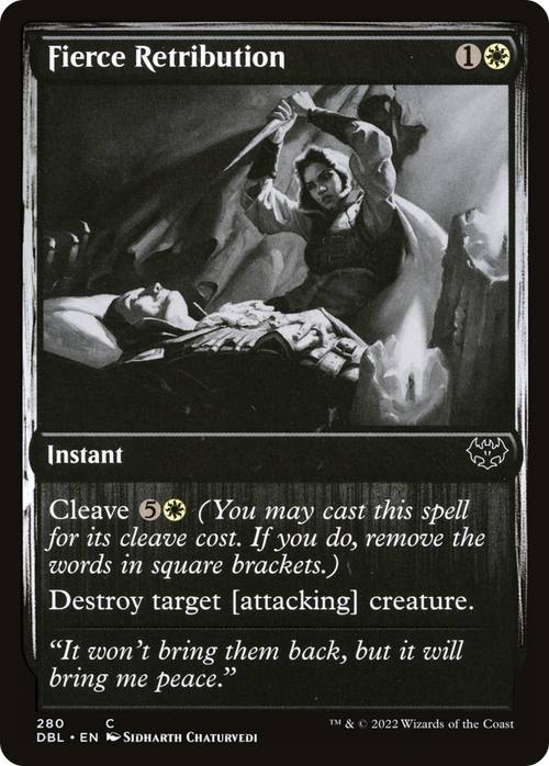 Fierce Retribution (DBL-280) - Innistrad: Double Feature
