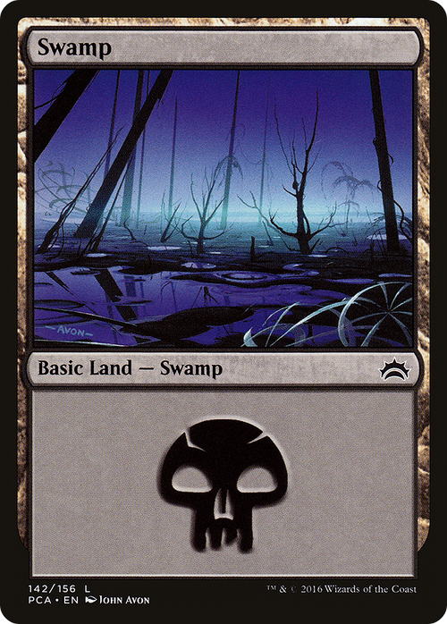 Swamp (142) (PCA-142) - Planechase Anthology