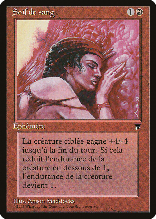 Blood Lust (French) - "Soif de sang" (REN-) - Renaissance